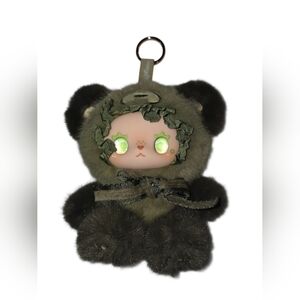 LOVELY EMMA Bear Alliance Series Plush Pendant - Pesto Mini Ball